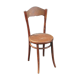 1900 curved wooden chair