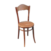 1900 curved wooden chair