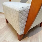 Spanish Club Chair in Beech and Plywood, 1990s