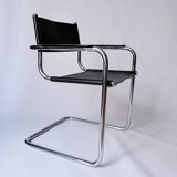 Marcel Breuer 1960 vintage leather armchair chair