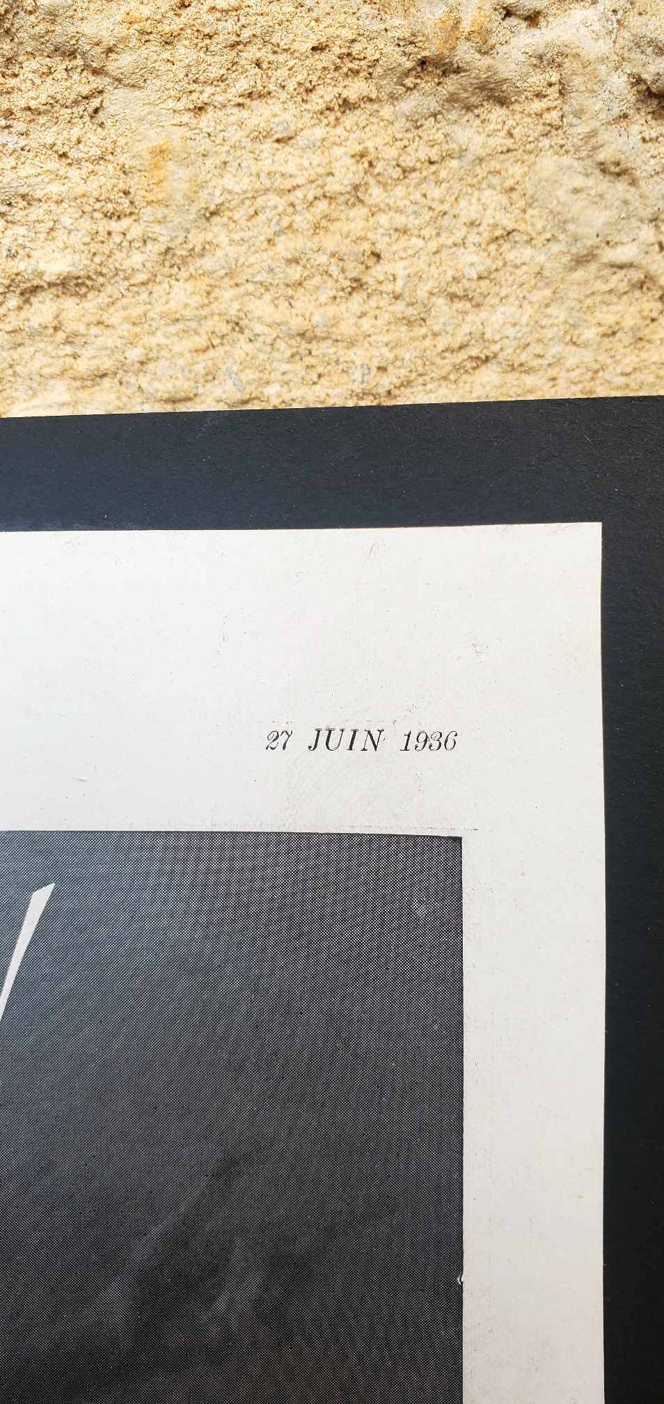 Magazine advertising poster Illustration