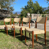 Set of 4 chairs by Cees Braakman for Pastoe