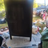 19th century cherry wood cabinet h 150 l 0.98 p 0.40