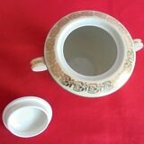 Limoges porcelain sugar vase patterns flowers