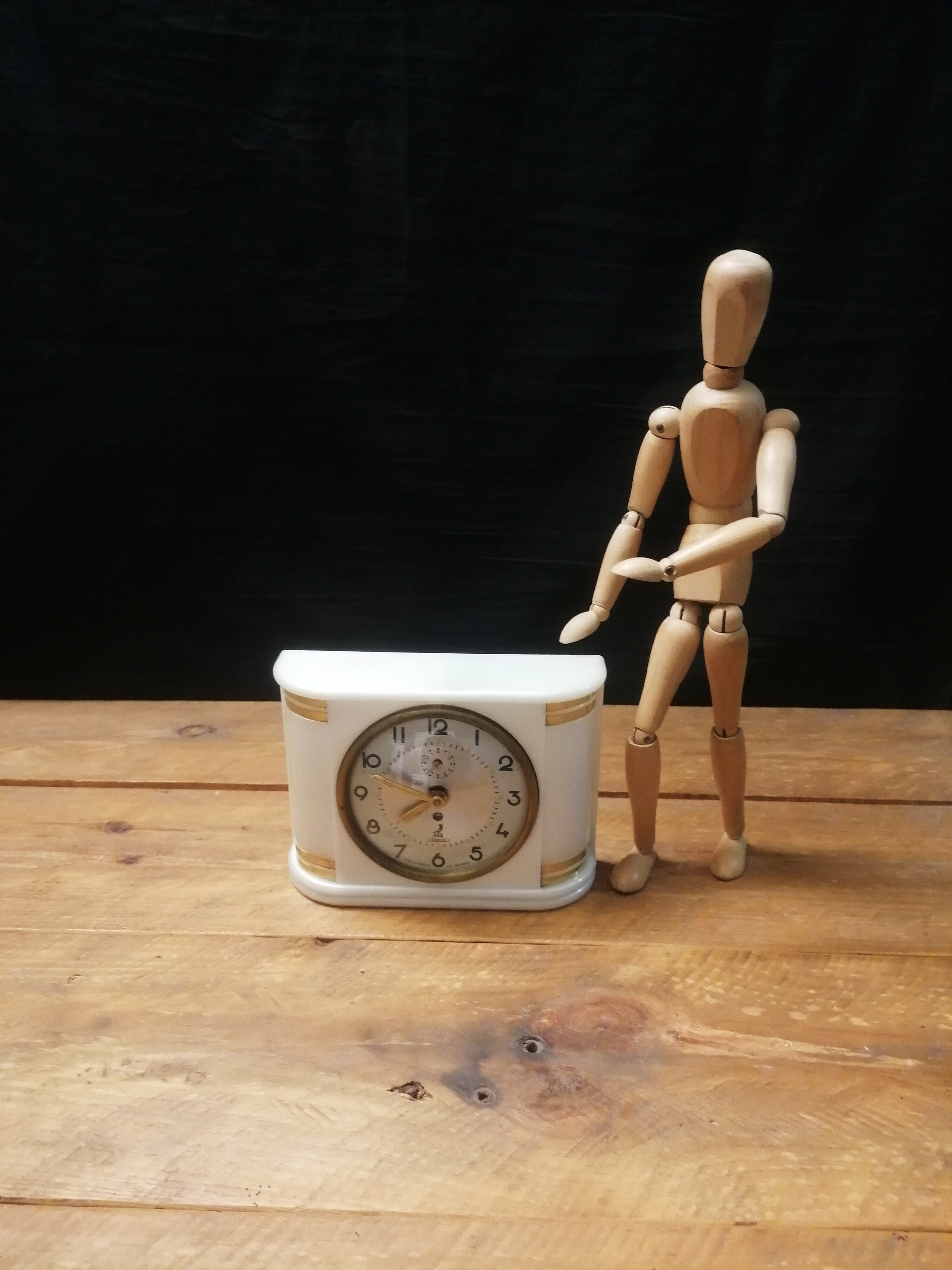 Mechanical clock Jaz Silentic, years 50/60