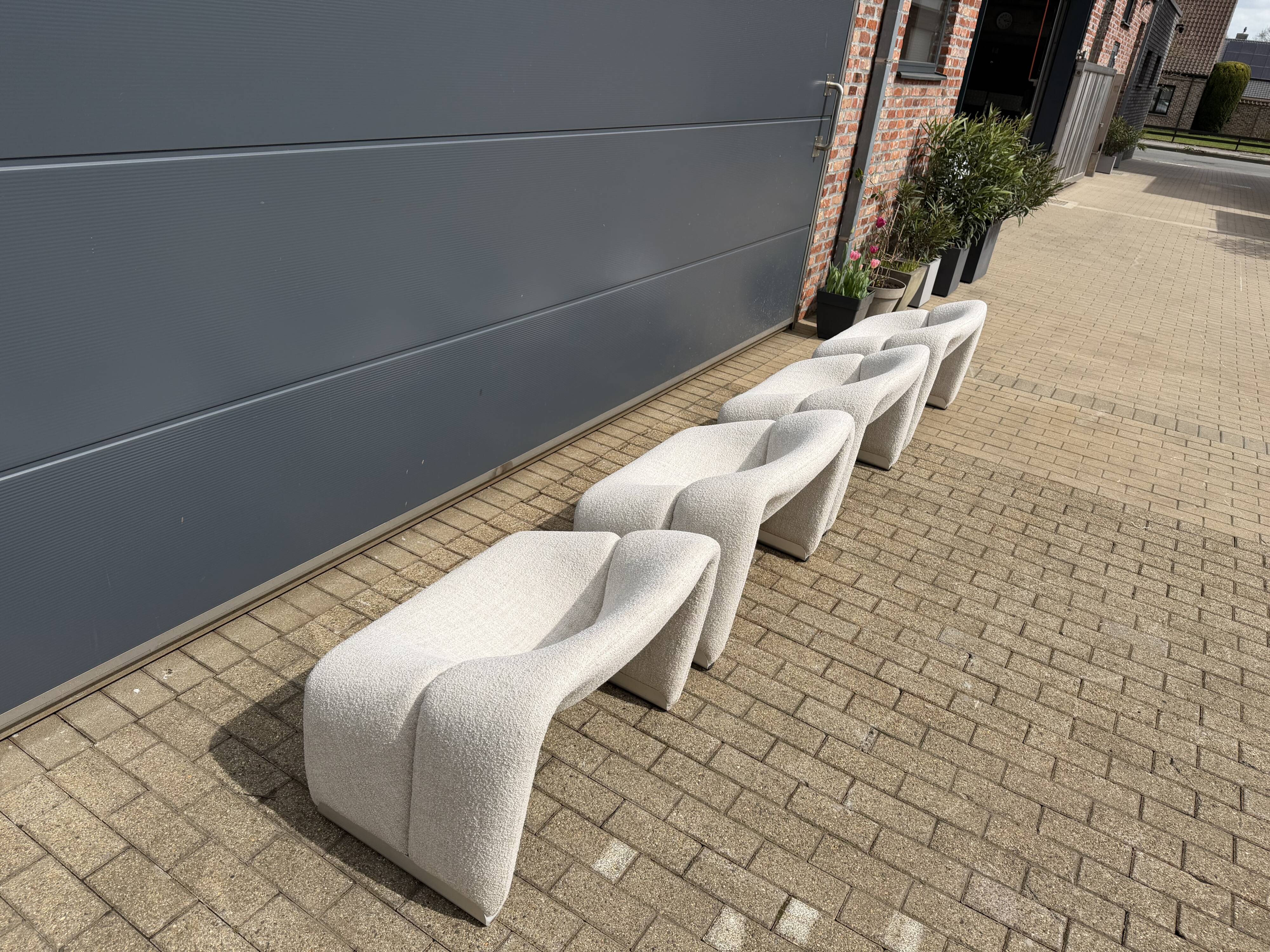 Artifort F598 Groovy armchairs in perfect condition!! Pierre Paulin