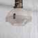 Suspension en verre 1950
