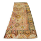 Vintage Turkish hallway rug 92x273 cm