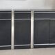 Enfilade métal chromé acier argenté Ligne Roset Vintage