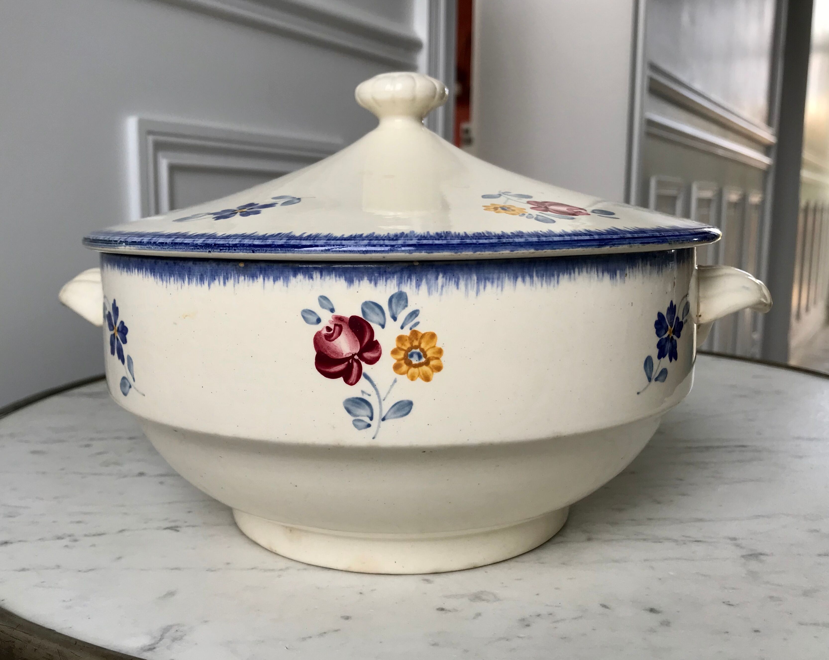 Soup digoin Sarreguemines model "Mary Lou" 30s