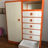 Vintage children's wardrobe