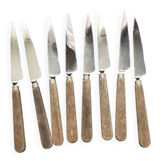 Ensemble de 8 couteaux scie