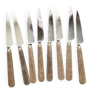 Set of 8 saw knives
