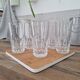 Verres à eau ou apéritif en cristal