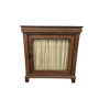 Vintage deep wooden display cabinet / mini cabinet
