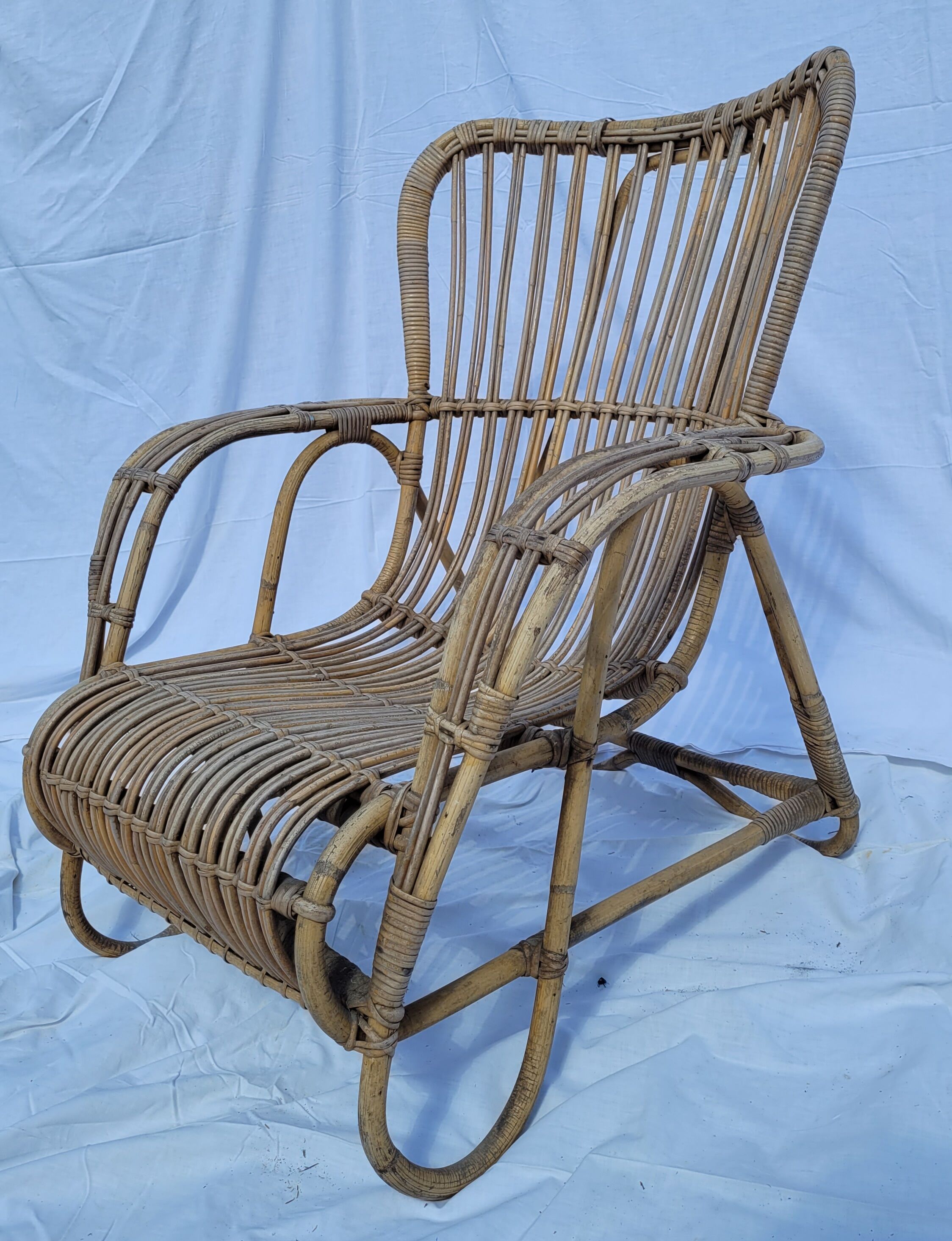 Fauteuil adulte rotin