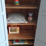 Light blue Parisian wardrobe