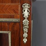Small Showcase in Marquetry on all sides, Louis XVI style – 1920