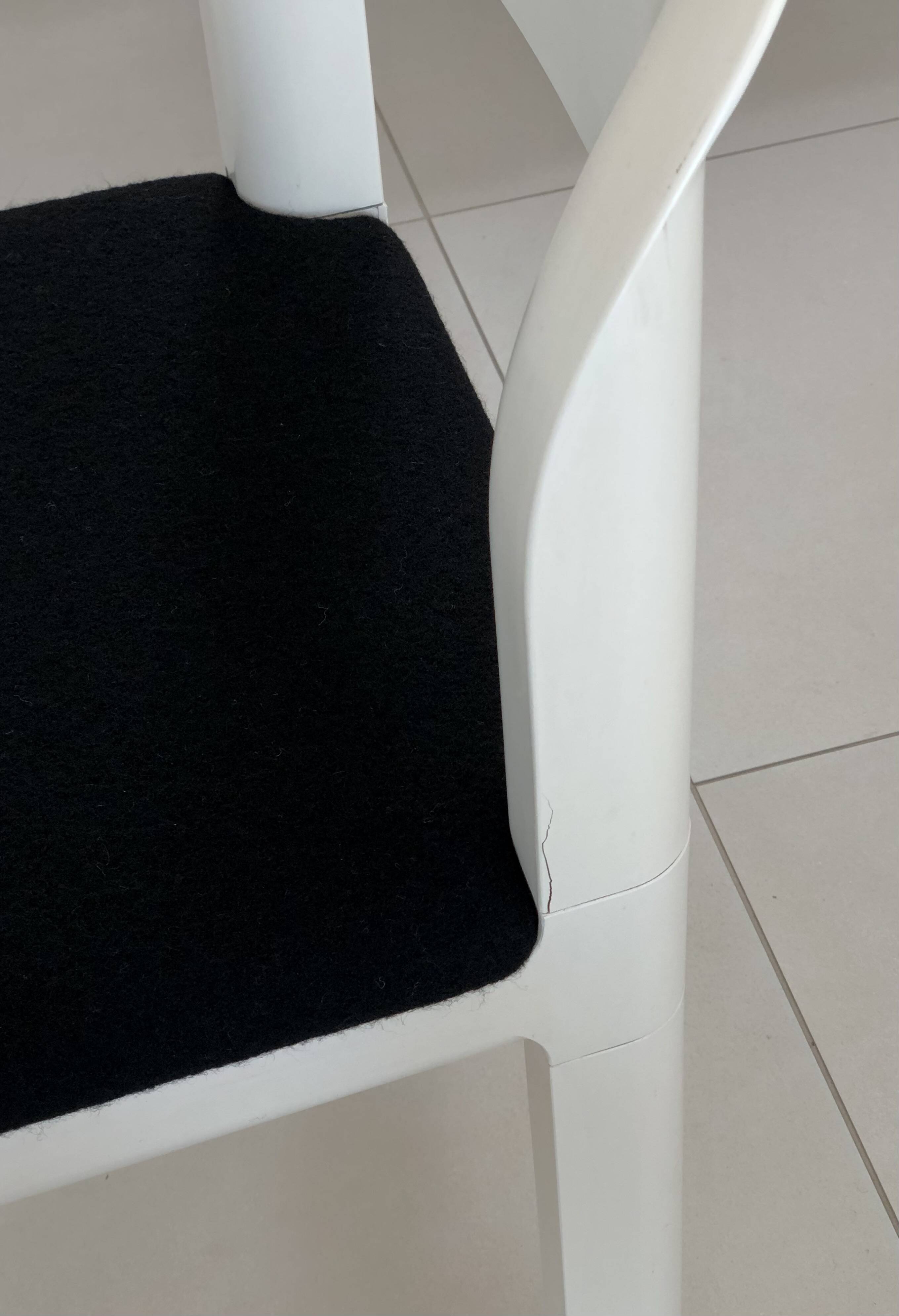 Chaises Joint par Massoni & Pelizza pour iGuzzini, Italie années 70