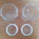 Paire de bocaux en verre vintage Luminarc