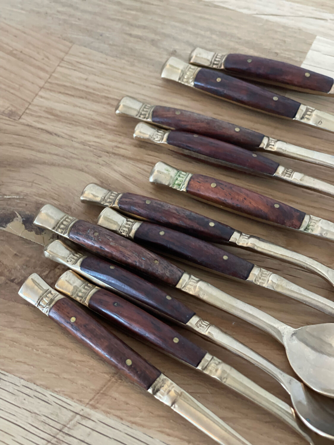 61 covered in rosewood and brass 1950