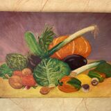 Signed painting on canvas
