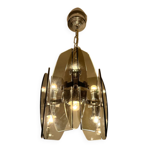 Lustre design italien années 70
