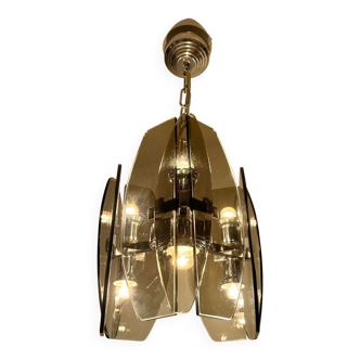 Italian design chandelier from the 70s