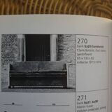 Sandwich sofa / Clair Bataille. Paul Ibens. Upholstered. 65 x 230 x 82. Collection 1973-1974. 't Spectrum. Fully original