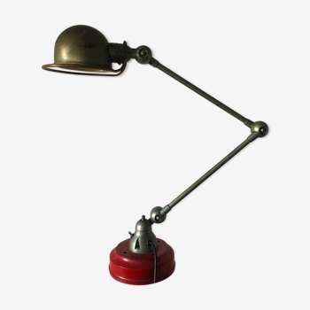 Lampe industrielle Jielde 2 bras vintage 1960