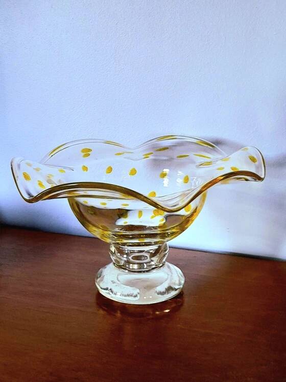 Blown glass bowl from Murano