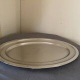 Plat de service inox