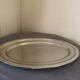 Plat de service inox
