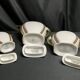 Art Deco, 9-piece Limoges porcelain coffee service circa 1930