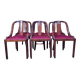 Suite de 6 chaises gondoles de style Art Déco
