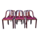 Suite de 6 chaises gondoles de style Art Déco