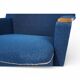 Blue cocktail chair MCM, 1950