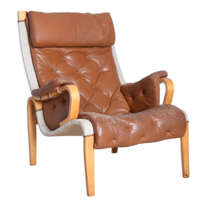 Fauteuil scandinave de - 1980