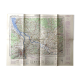 Map Bordeaux 1962