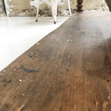 Artist studio oak draper table