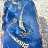 Table basse vintage pieds compas