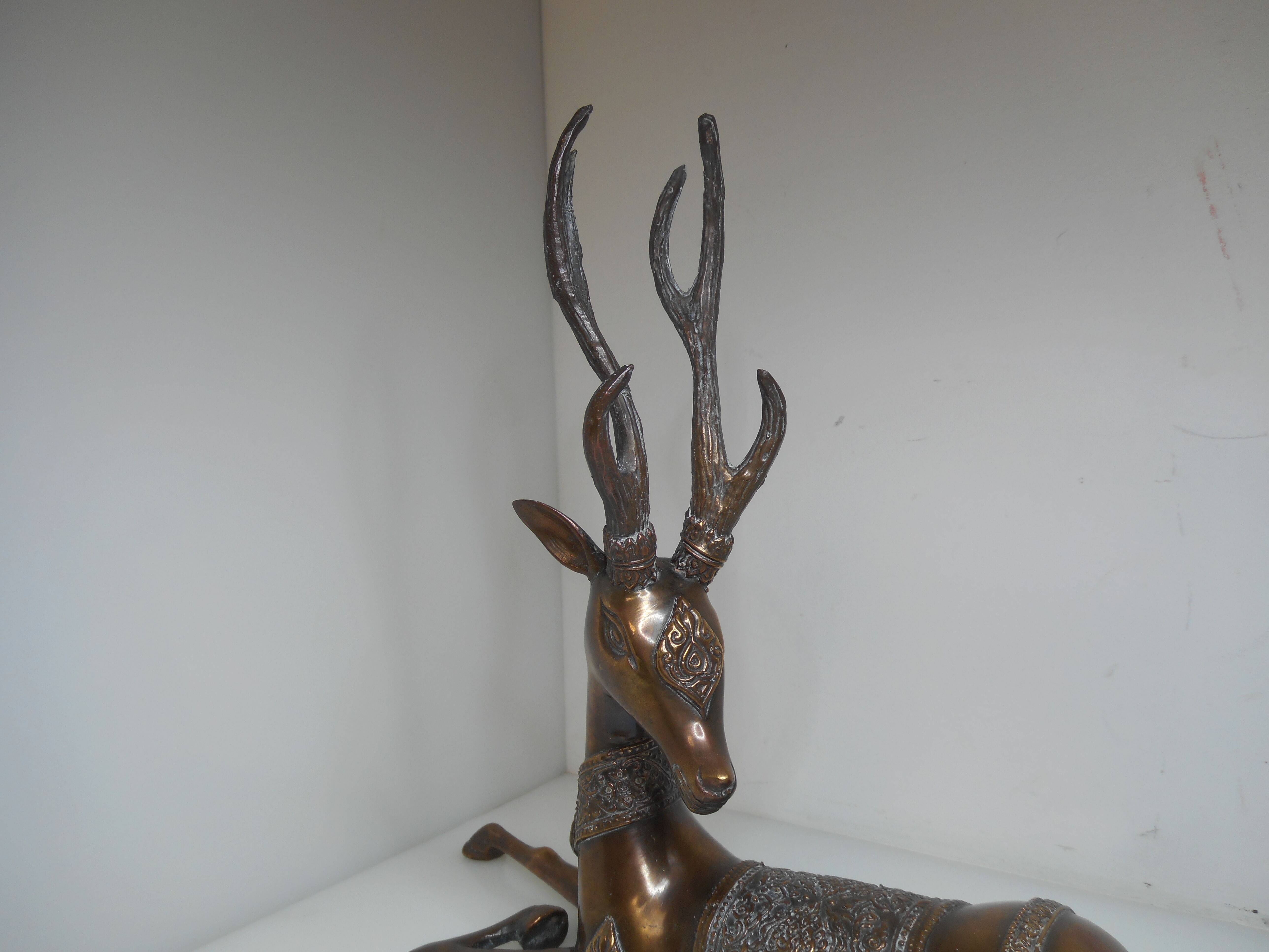 Bronze deer
