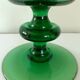 Puffed glass standing vase