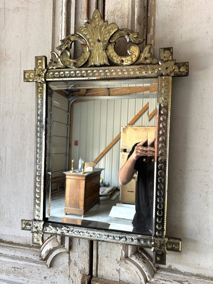 Small Venetian mirror circa 1900