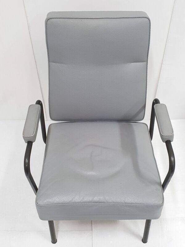 Fauteuil Picardie de Jacques Hitier pour Tubauto, 1950