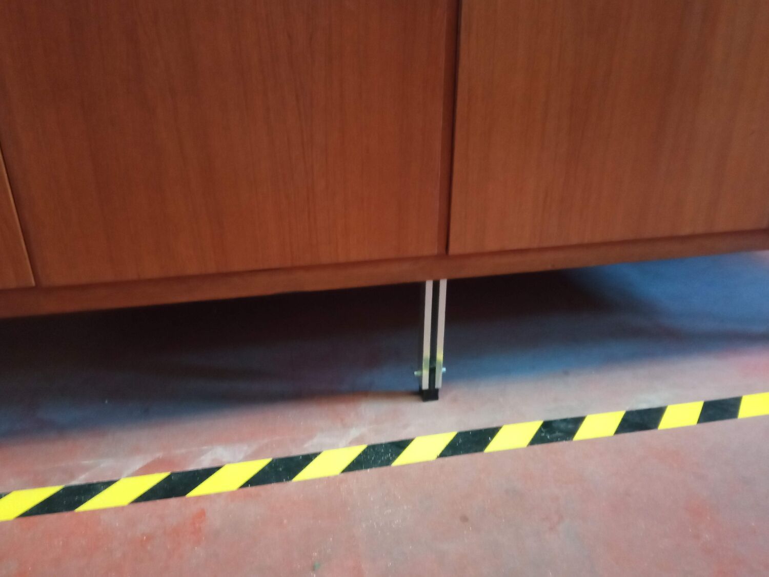 Enfilade 4 doors in teak