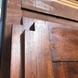 Period art deco in walnut veneer