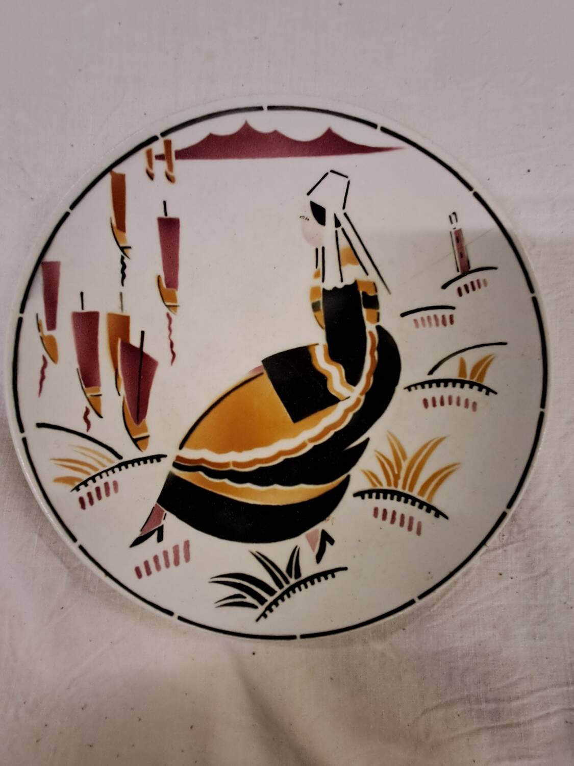 Geo Condé Decorative Plate