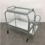 Modernist service mirrors and metal