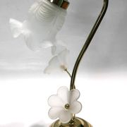 1980s swan neck table lamp